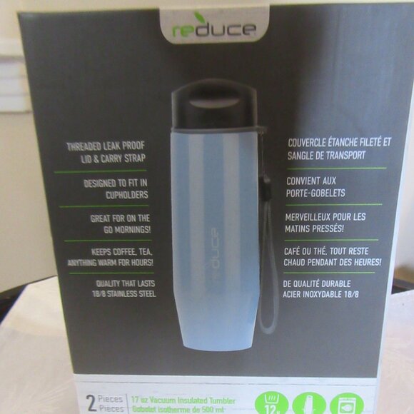 Set Of 2  Insulated Tumblers. - Picture 2 of 4